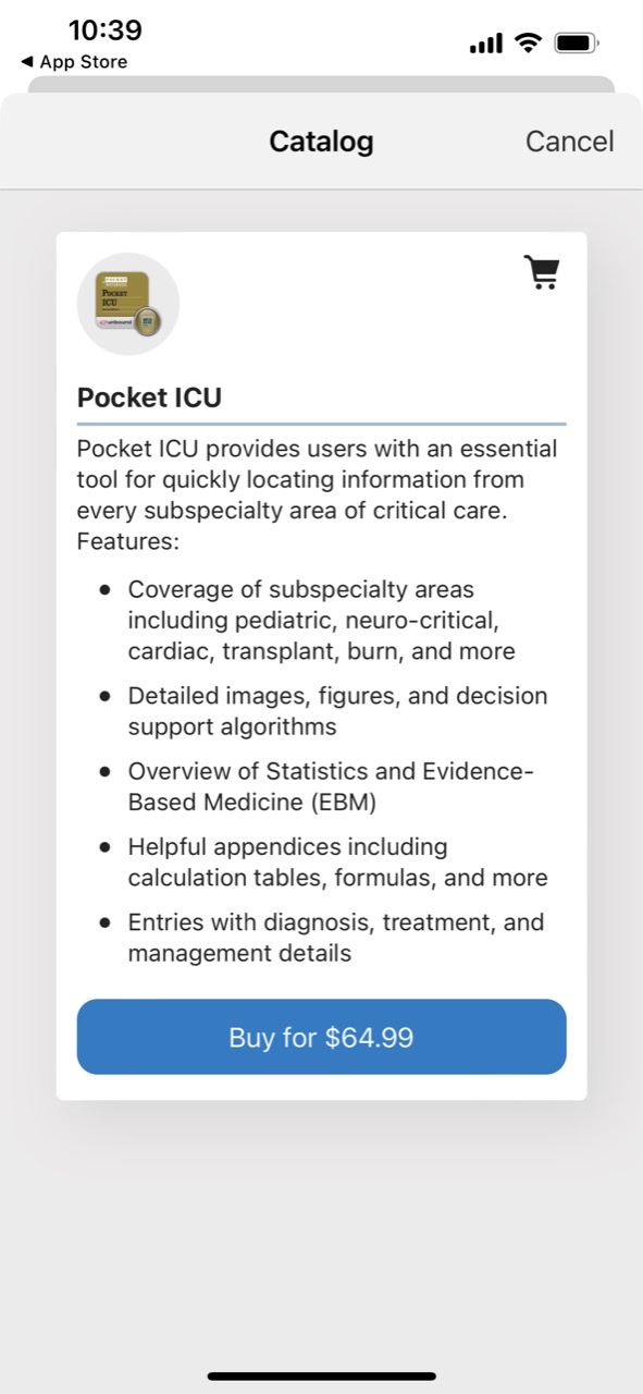 Pocket ICU