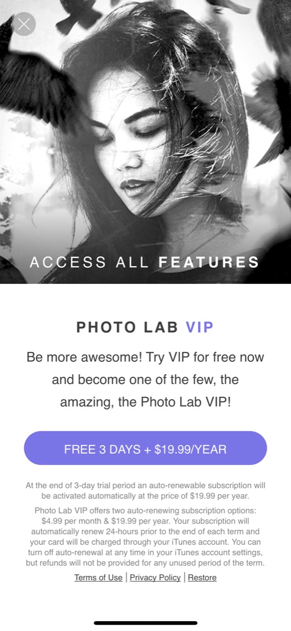Photo Lab Editor: AI Filter