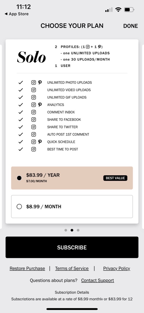 Planoly: Social Media Planner