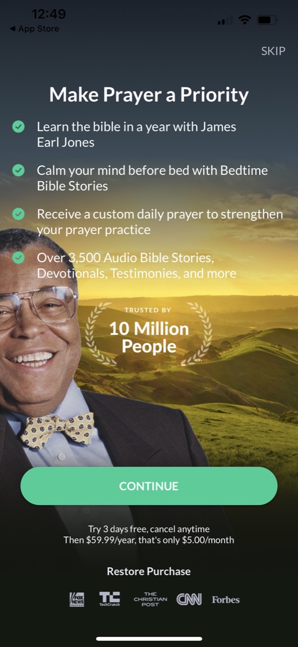 Pray.com: Bible & Daily Prayer