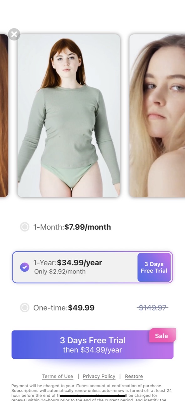 PrettyUp- AI Body Editor Video