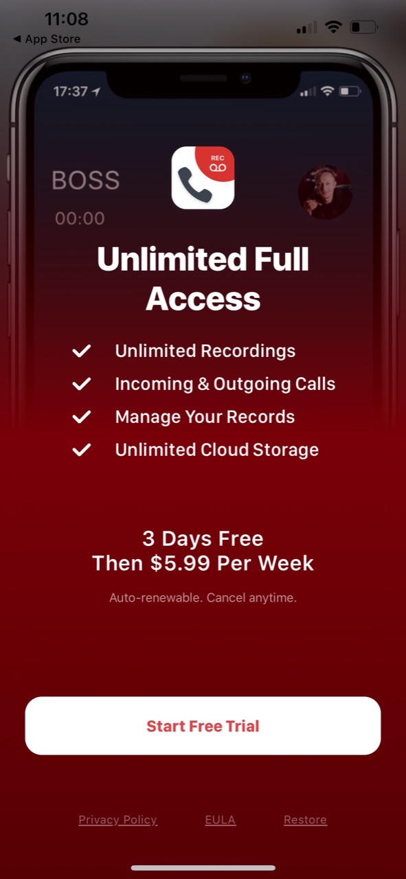 Call Recorder — Recordeon