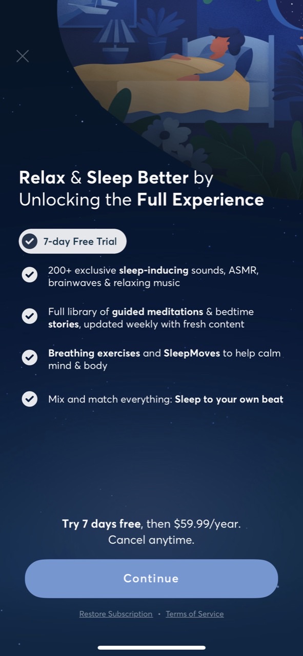 BetterSleep: Relax and Sleep