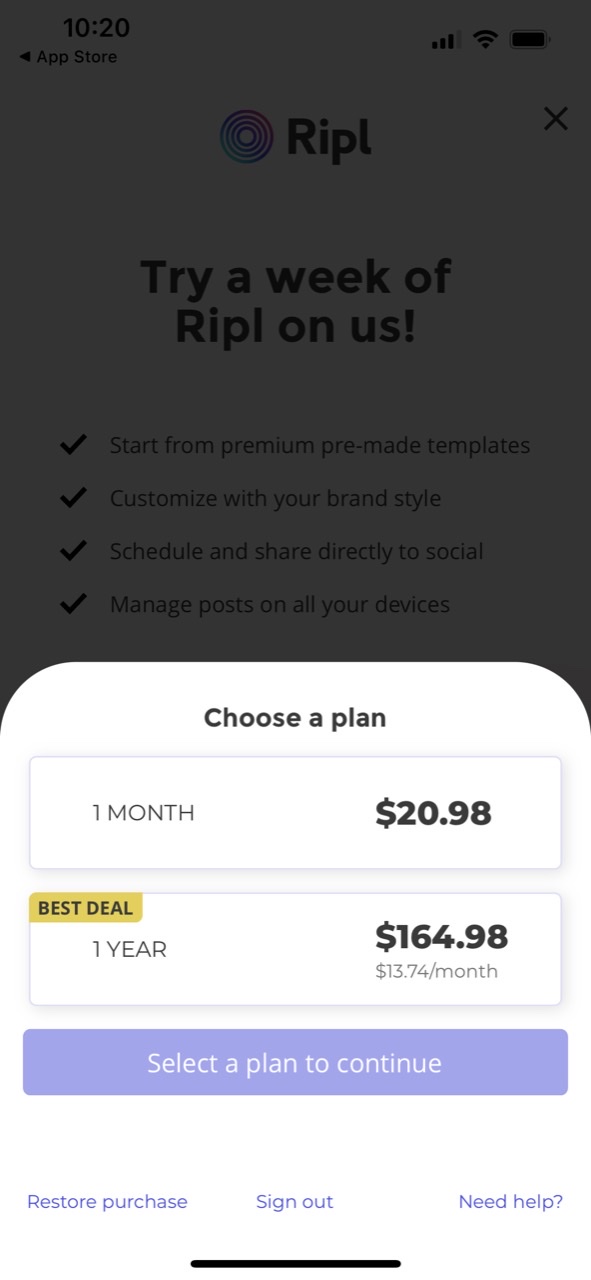 Ripl: Social Media Marketing