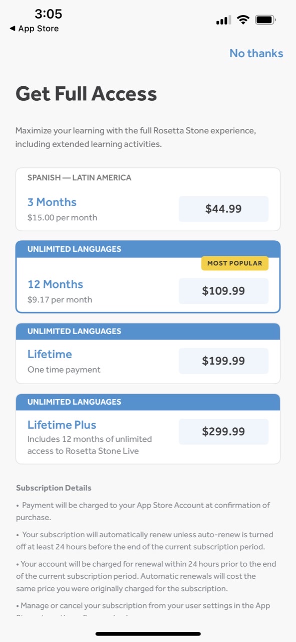 Rosetta Stone: Learn Languages