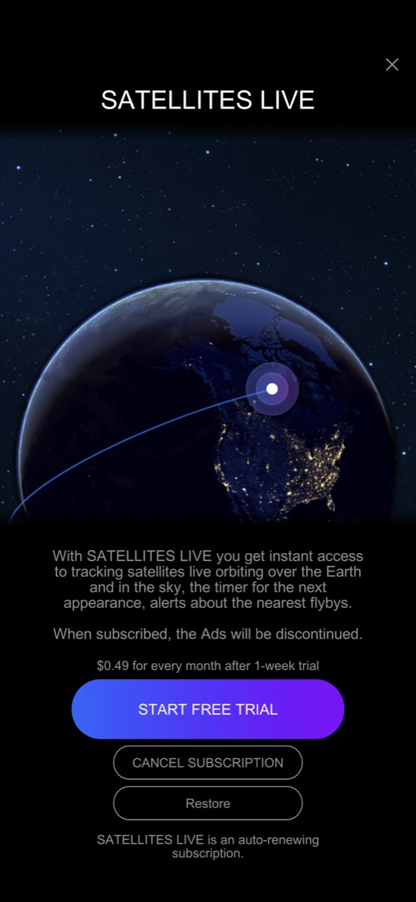 Satellite Tracker by Star Walk