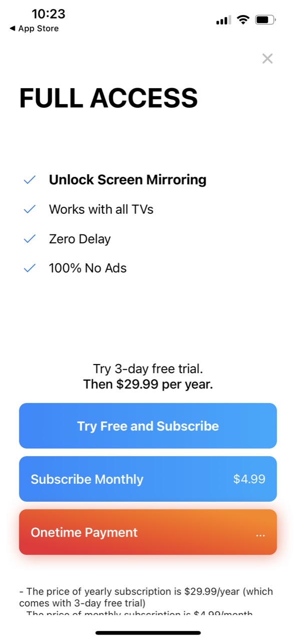 Screen Mirroring - TV Cast Air