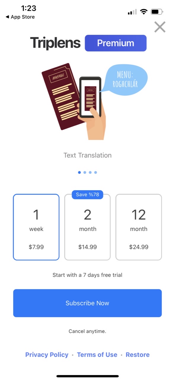 Snap & Translate - Triplens