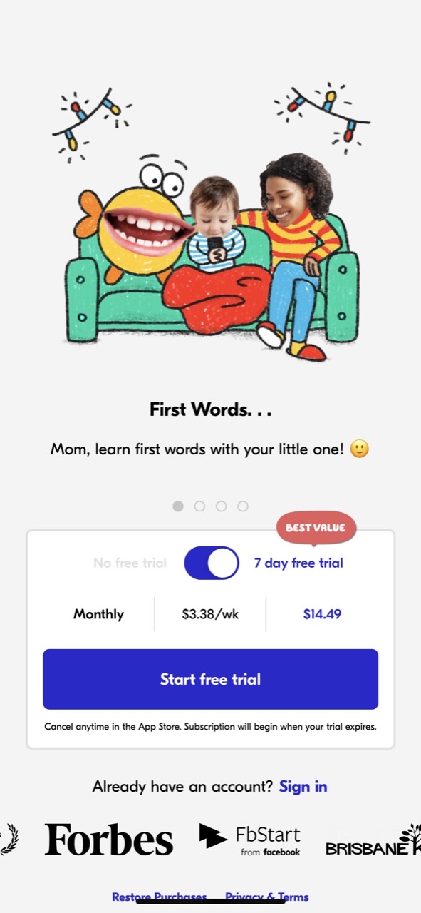 Speech Blubs: Language Therapy