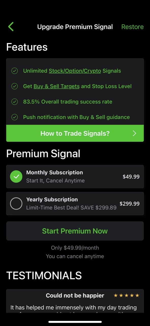 Stock Screener, Market Scanner