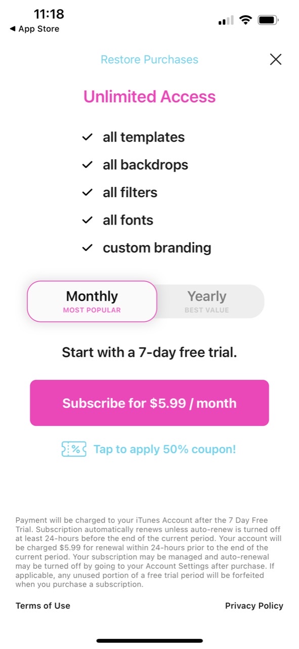 Storyluxe: Templates & Filters