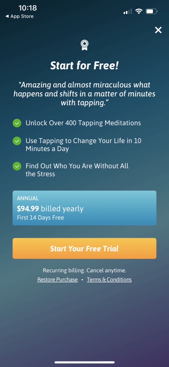 The Tapping Solution