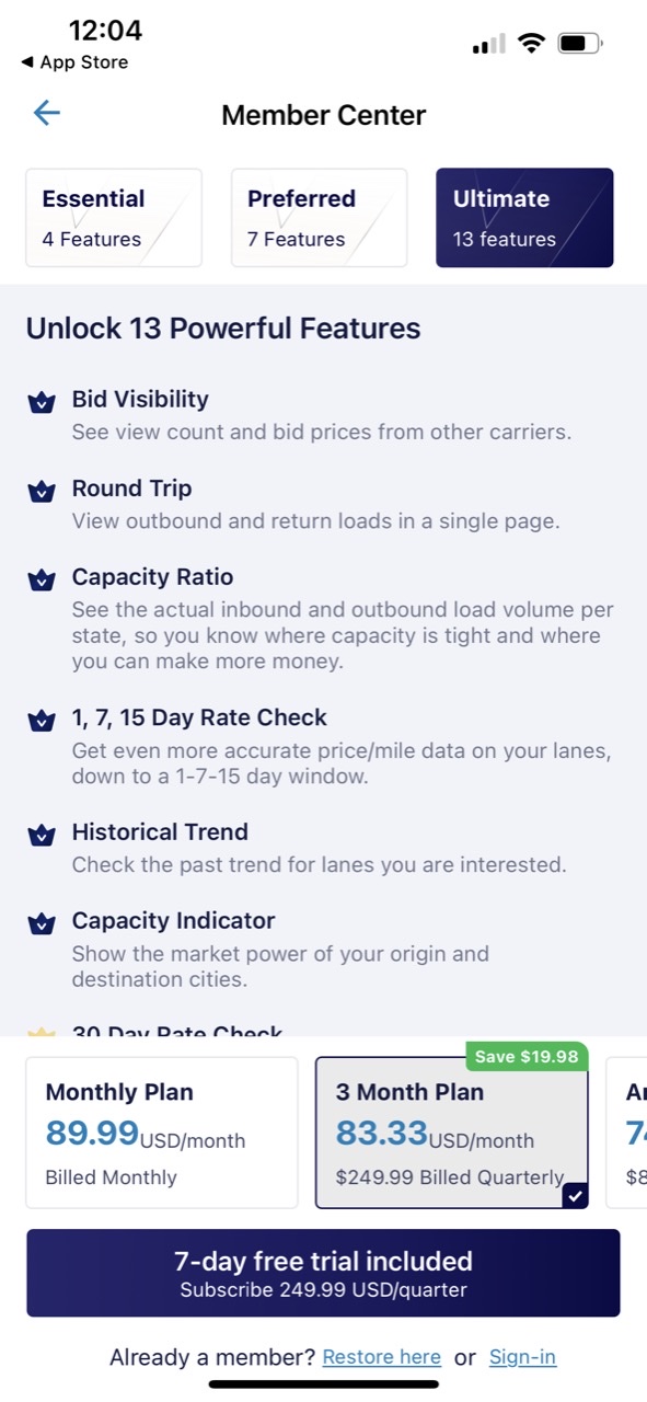 Trucker Path Load Board