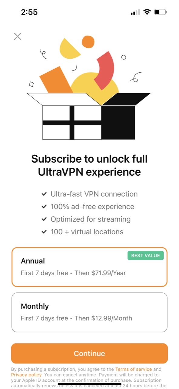 VPN Unlimited Proxy—UltraVPN™
