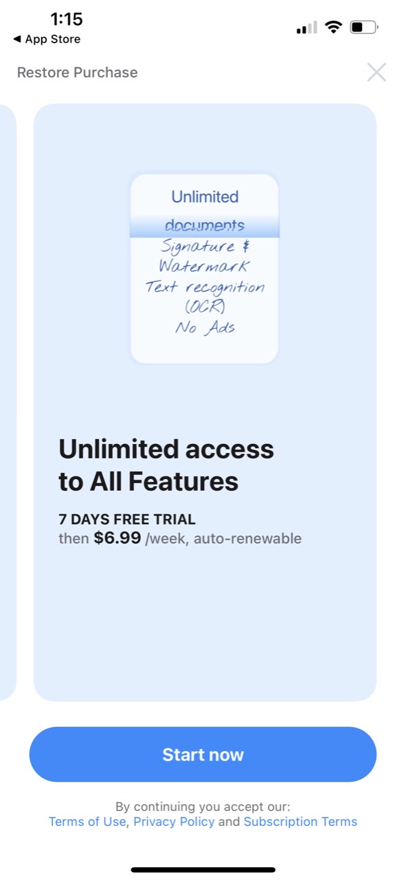 uScan - PDF Document Scanner