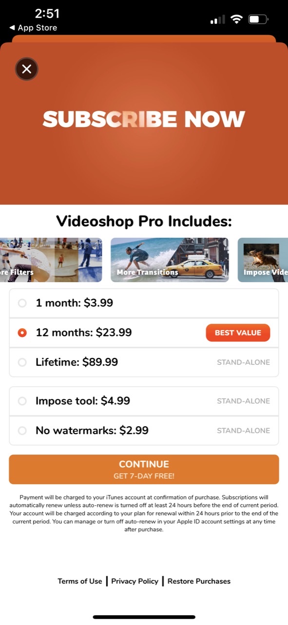 Videoshop - Video Editor