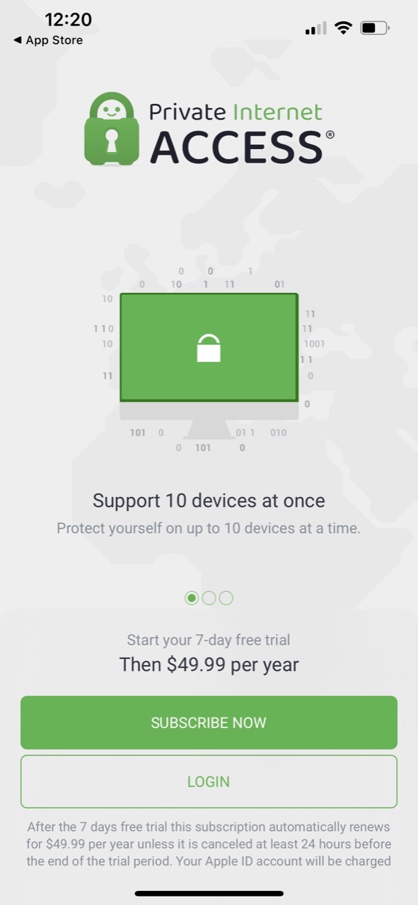 VPN by Private Internet Access