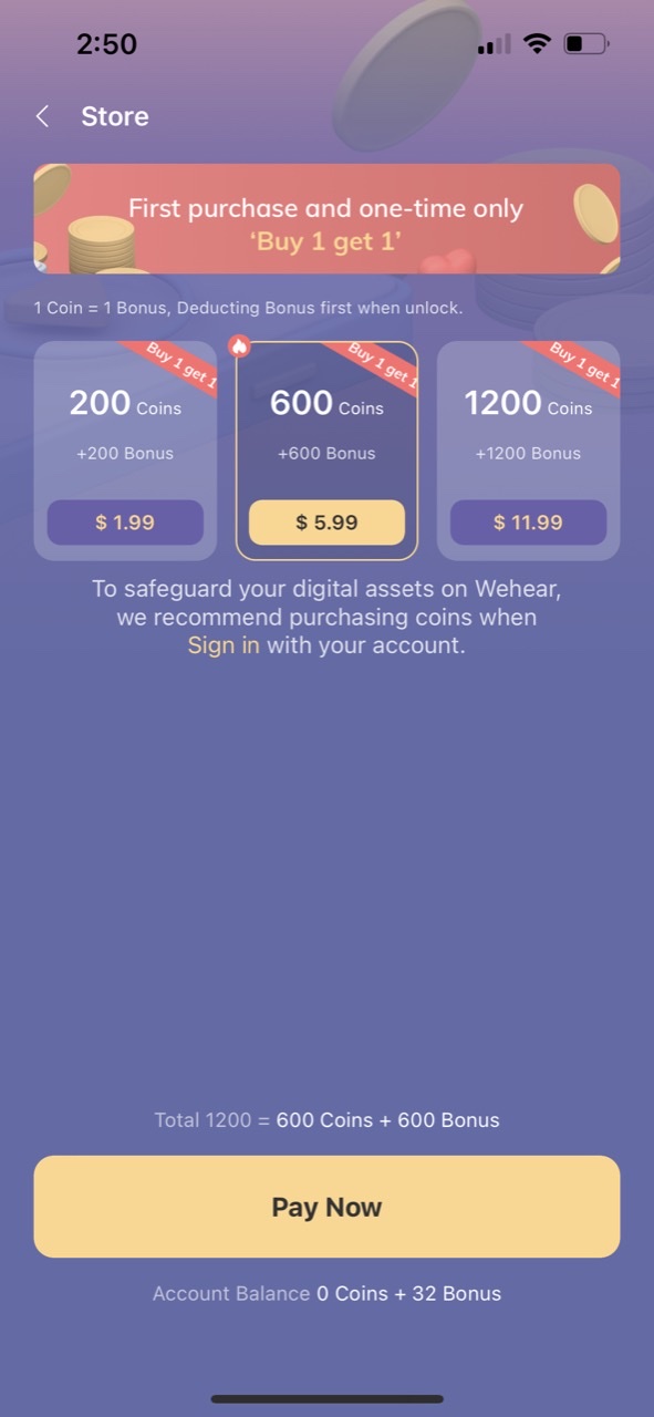 Wehear - Audiobooks & Stories