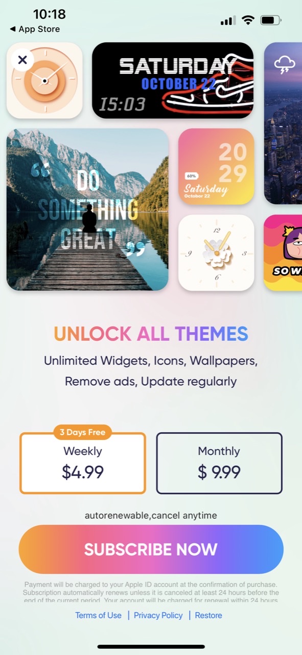 Widget+ Custom HomeScreen