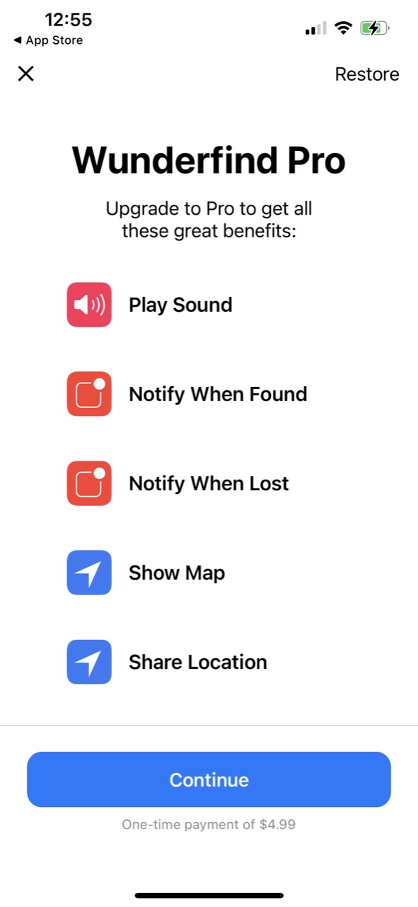 Wunderfind: Find Lost Device